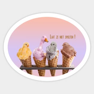 ice creams Sticker